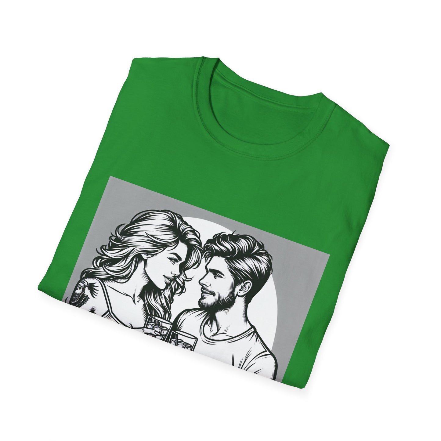 "Slainte Cheers" Unisex Softstyle T-Shirt - Perfect for Celebrations and Gatherings