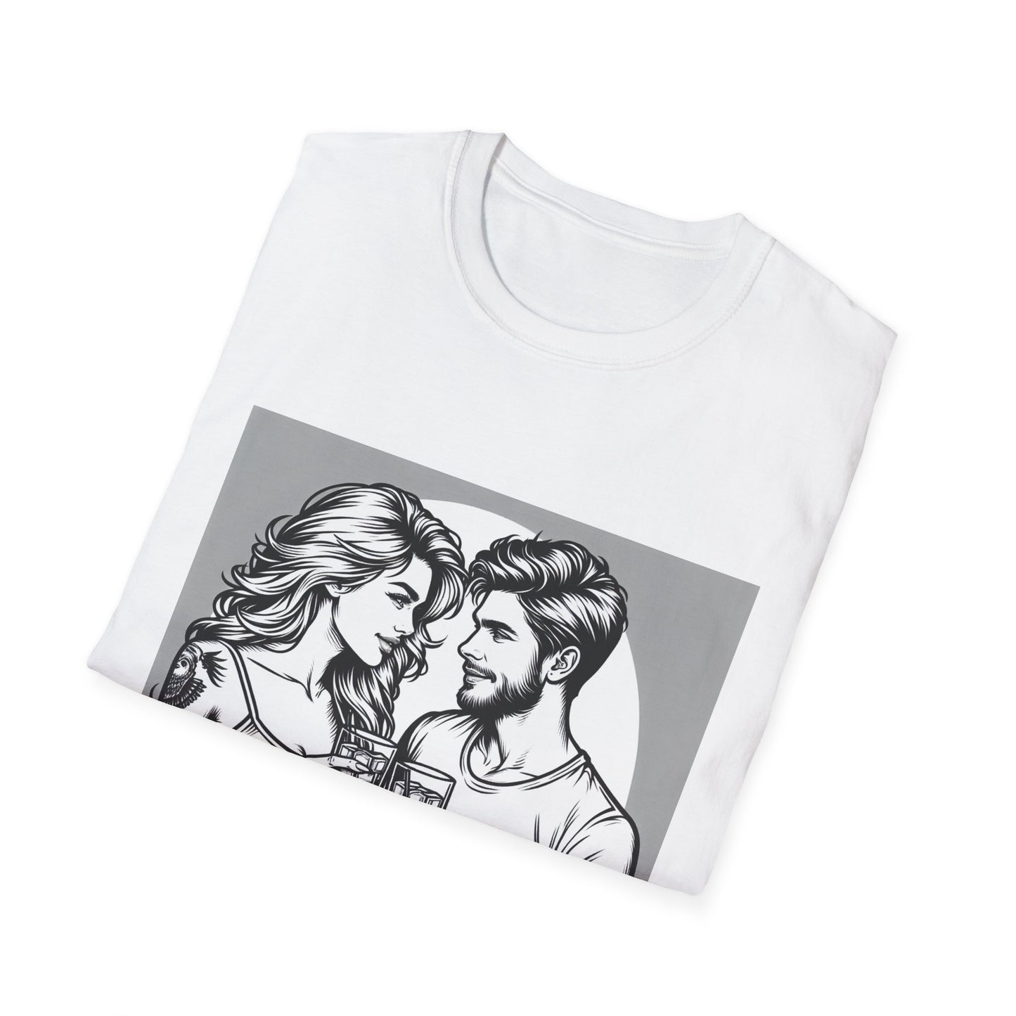 "Slainte Cheers" Unisex Softstyle T-Shirt - Perfect for Celebrations and Gatherings